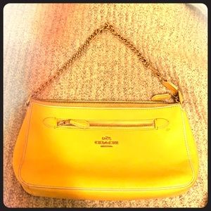 Yellow Spring/Summer/Anytime Coach Purse